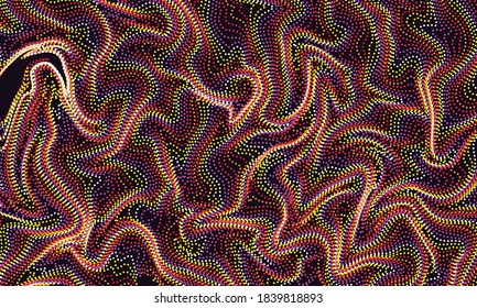 Vector de ilustración de textura de fondo de puntos brillantes