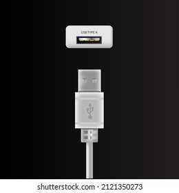 Illustration vector graphic of 3d electronic plugs design, good for 3d illustration plugs design