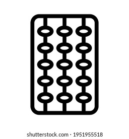 Illustration Vektorgrafik des Abacus-Symbols