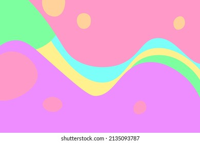 illustration vector graphic abstrack background flat color for banner design ,website,template,social media, etc