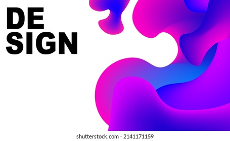 illustration vector graphic abstrack background with gradient for website, landing page, template, banner, poster, etc