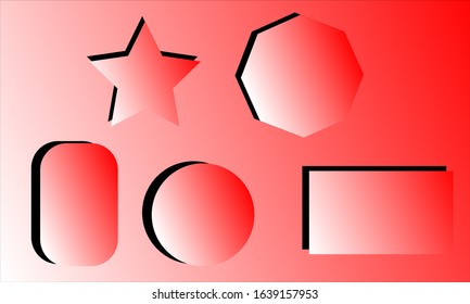 illustration vector graphic of abstract background. form of a picture