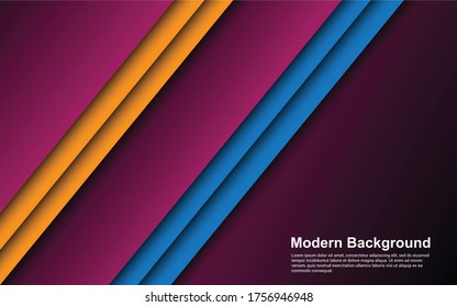 Illustration vector graphic of abstract background hipster gradients color modern design