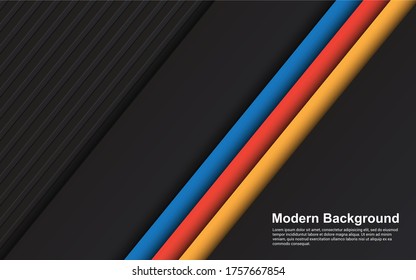 Illustration vector graphic of abstract background hipster gradients color modern design