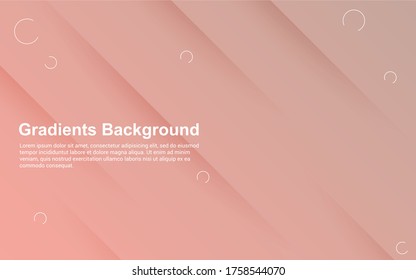 Illustration vector graphic of abstract background gradients color modern design