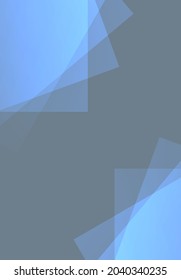 Illustration of vector graphic abstract background with blue square