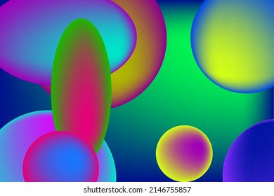 illustration vector graphic abstract background with gradient