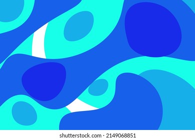 ilustración vectorial gráfico abstracto color plano de fondo para banner, afiche, plantilla, fondo de pantalla, diseño, sitio web, etc