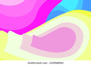 illustration vector graphic abstract background flat color for banner, poster, template, wallpaper, design, website, etc