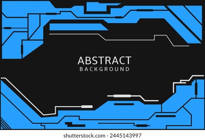 illustration vector graphic of abstract background with futuristic cyberpunk style