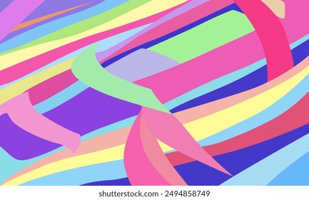 illustration vector graphic of abstract background flat geometric colorful