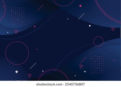 Illustration vector graphic of Abstract background modern design color