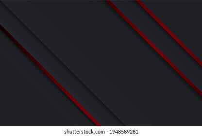 Illustration, Vektorgrafik auf abstraktem schwarzem Hintergrund, diagonal