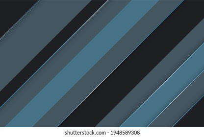 Gráfico vectorial de ilustración de diagonal de fondo negro abstracto
