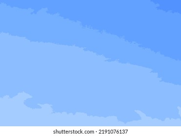 illustration graphique vectorielle vue abstraite du ciel bleu avec couche tordue, il peut être un arrière-plan et une décoration intérieure