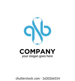 illustration vector graphic of an abstract cross with bone silhouette isolated in white background
perfect for animal healthcare service company or veterinary clinic