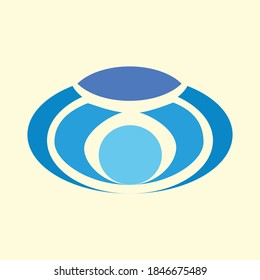 illustration vector graphic of abstract design element fit for logo