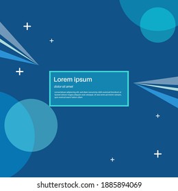 Illustration vector graphic abstract geometric background perfect for bussines background