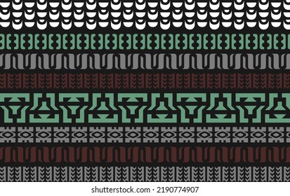 Illustration vector graphic of abstract geometric seamless pattern. Good for textile, fabric, shirt, hoodie, print, background, wallpaper, decoration