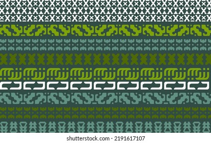 Gráfico vectorial de ilustración de patrón abstracto geométrico sin soldadura. Bien hecho para tejidos, textiles, diseño de moda, impresión, fondo, papel pintado, decoración