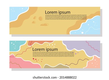 gráfico vectorial de ilustración de diseño abstracto a mano. Adecuado para lienzo, cubierta, afiche, arte moderno imprimible en la pared, página de aterrizaje, etc.