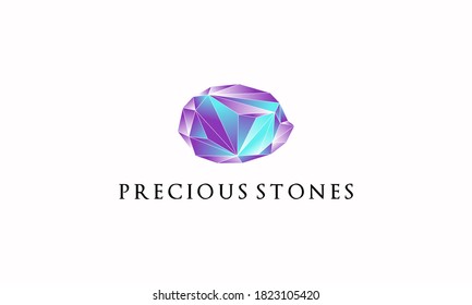 illustration vector graphic of abstract mark, modern, edgy, luxury, brilliant, jewelry, diamond, gem, jewellery, logo design