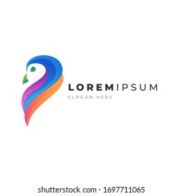 Illustration vector graphic of abstract owl logo. Ready to use.