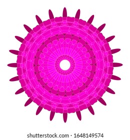 
illustration vector graphic of Vector abstract round ornament. Bright colors retro style design element. Ethnic decorative circle composition. fit for logo, icon or symbol, etc