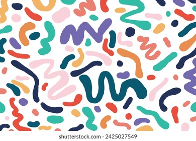 ilustración gráfico vectorial de geometría de forma abstracta para fondo