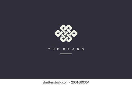 illustration vector graphic of abstract, simple, unique, modern, classic, sophisticated, flat, luxurious, minimalist, badge, emblem, monogram logo design