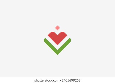 Illustration vector graphic of abstract square flower. Good for logo