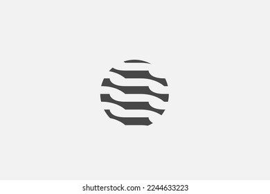Illustration vector graphic of abstract technology circle. Good for logo