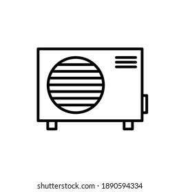 Illustration Vector graphic of  ac icon