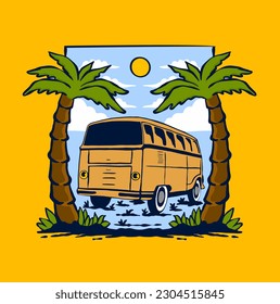 Illustration vector graphic of ADVENTURE IS CALLING for apparel design merchandise, such as logos on product packaging