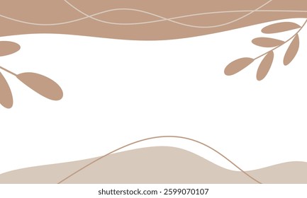 Illustration Vector Graphic of Aesthetic Background Template with Simple and Minimalist Pastel Colors. vector illustration design template for web, banner, flyer