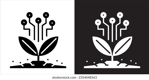 Illustration vector graphic of agriculture, organic,biology, farmer,nature, agribisnis,vegetable,greenhouse,future,icon