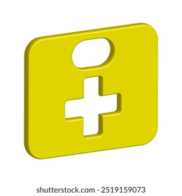 Ilustración Vector gráfico de primeros auxilios icono de la caja. Apto para emergencias, botiquín, atención médica, etc.