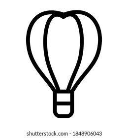 Illustration Vektorgrafik des Luftballonsymbol