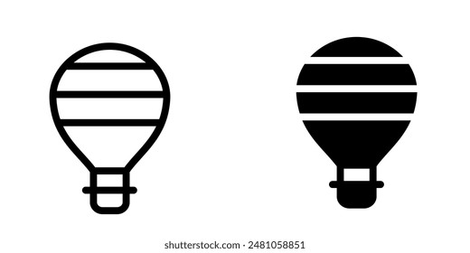 Illustration Vector Graphic of Air Balloon Icon Design Template