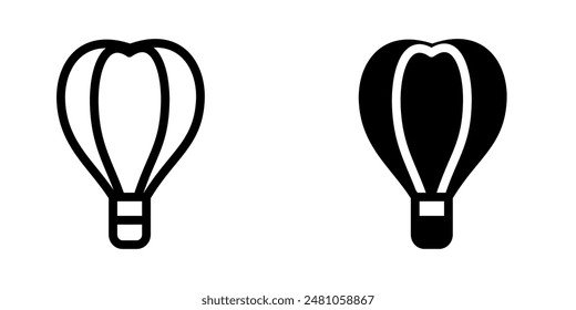 Illustration Vector Graphic of Air Balloon Icon Design Template