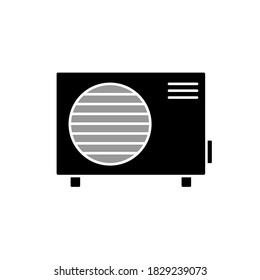 Illustration Vector graphic of air conditioner icon