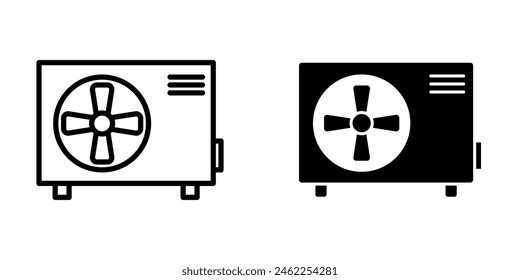 Illustration Vector Graphic of Air Conditioner icon