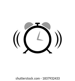 
Ilustración Gráfico vectorial del icono de reloj de alarma