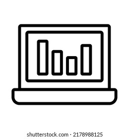 Illustration Vector Graphic of Analytics, bar, chart Icon