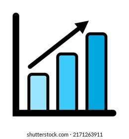 Illustration Vector Graphic of Analytics, business, chart Icon