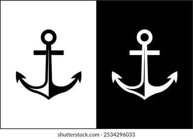 Illustration, Vektorgrafik des Ankersymbols