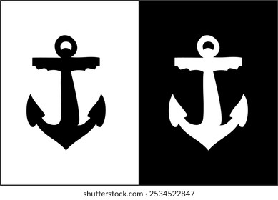 Illustration vector graphic of anchor icon