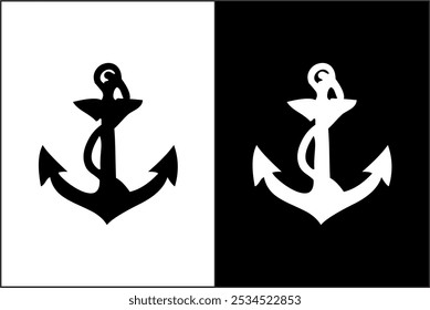 Illustration vector graphic of anchor icon