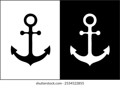 Illustration vector graphic of anchor icon