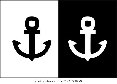 Illustration vector graphic of anchor icon